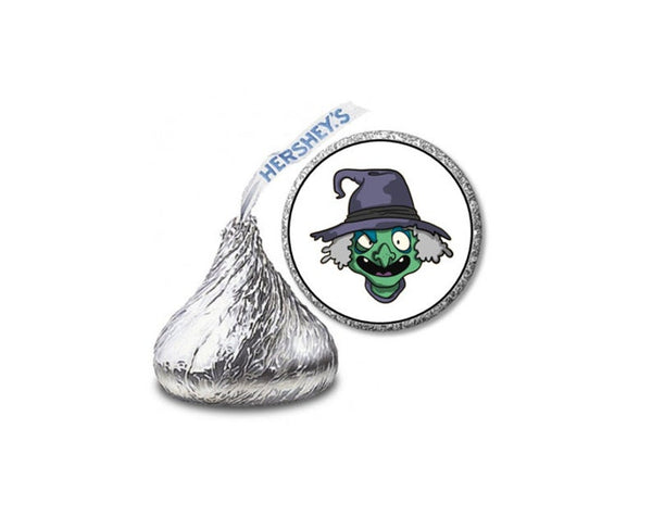 Halloween Hershey Kiss Labels Stickers, 108 Personalized Stickers!