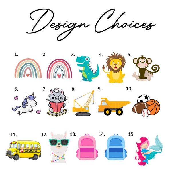 Kids Name Stickers, Waterproof Daycare Labels, School Supply Labels, Name Labels